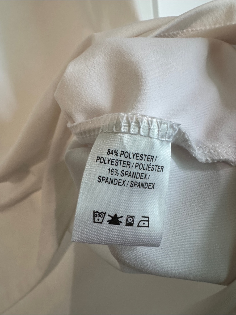 Fairway & Greene Women’s White Short Sleeve Golf Polo with Lime Trim - Picture 4 of 4